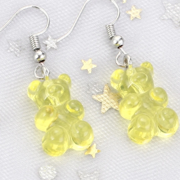 3 pairs of earrings 💙🩷💛 - Picture 2 of 4